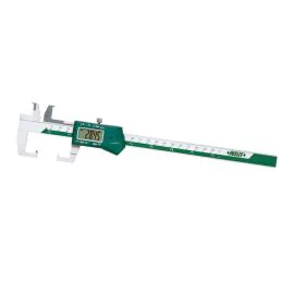 Insize 1128-200 Digital Inside Groove Caliper, Range 10-200mm, Resolution 0.01mm