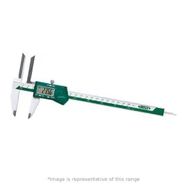 Insize 1138-200WL Wireless Digital Caliper with Long Upper Jaws, Range 0-200mm, Resolution 0.01mm