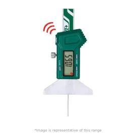 Insize 1140-100WL Wireless Mini Digital Depth Gauge with Round Bar, Range 0-100mm, Resolution 0.01mm