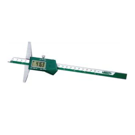 Insize 1143-200A Digital Point Depth Gauge, Range 0-200mm, Resolution 0.01mm