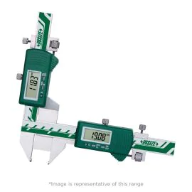 Insize 1181-M50A Digital Gear Tooth Caliper, Range M5-50mm, Resolution 0.01mm