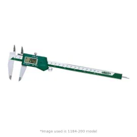Insize 1184-150 Digital Caliper with One Direction Upper Jaws (Jaws With Same Height), Range 0-150mm, Resolution 0.01mm