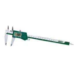 Insize 1184-200 Digital Caliper with One Direction Upper Jaws (Jaws With Same Height), Range 0-200mm, Resolution 0.01mm