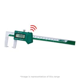 Insize 1185-150AWL Wireless Digital Outside Point Caliper, Range 0-150mm, Resolution 0.01mm