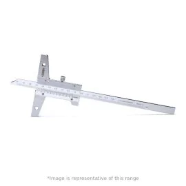 Insize 1247-1001 Vernier Depth Gauge, Range 0-1000mm, Graduation 0.02mm, Base 200mm