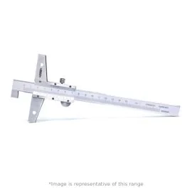 Insize 1248-150 Vernier Hook Depth Gauge, Range 0-150mm, Graduation 0.05mm