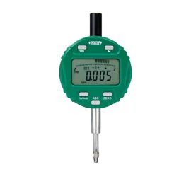 Insize 2103-10F Digital Indicator (Advanced Type), Resolution 0.001mm/0.00005", Range 12.7mm/0.5", Flat Back