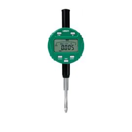 Insize 2103-25 Digital Indicator (Advanced Type), Resolution 0.001mm/0.00005", Range 25.4mm/1", Lug Back