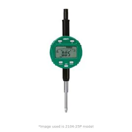 Insize 2103-50P Digital Indicator (Advanced Type), Resolution 0.001mm/0.00005", Range 50.8mm/2", Flat Back
