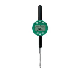 Insize 2104-50F Digital Indicator (Advanced Type), Resolution 0.01mm/0.0005", Range 50.8mm/2", Flat Back