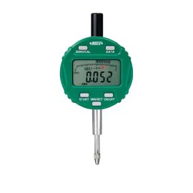 Insize 2108-101F Digital Indicator for Bore Gauges, Resolution 0.001mm/0.00005", Range 12.7mm/0.5", Flat Back