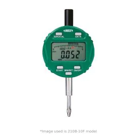 Insize 2108-101FWL Wireless Digital Indicator for Bore Gauges, Resolution 0.001mm/0.00005", Range 12.7mm/0.5", Flat Back