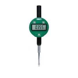 Insize 2112-251F Digital Indicator (Standard Type), Resolution 0.001mm/0.00005", Range 25.4mm/1", Flat Back