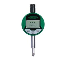Insize 2114-51F Compact Digital Indicator, Resolution 0.001mm/0.00005", Range 5mm/0.2", Flat Back