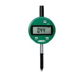 Insize 2115-10F Waterproof Digital Indicator, Resolution 0.01mm/0.0005", Range 12.7mm/0.5", Flat Back
