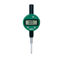 Insize 2115-25F Waterproof Digital Indicator, Resolution 0.01mm/0.0005", Range 25.4mm/1", Flat Back