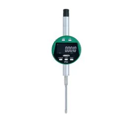 Insize 2135-50 Bluetooth High Precision Digital Indicator, Resolution to 0.0005mm/0.00002", Range 50.8mm/2", Flat Back