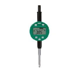 Insize 2139-25P Digital Indicator with Transmission Button, Resolution 0.01mm/0.0005", Range 25.4mm/1", Flat Back