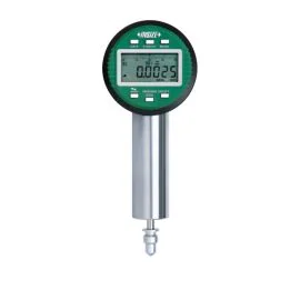Insize 2140-6 High Precision Digital Indicator, Resolution to 0.0002mm/0.00001", Range 6mm/0.24", Flat Back