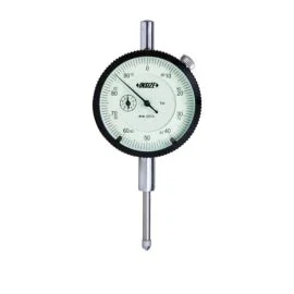 Insize 2307-1 Inch Dial Indicator, Graduation 0.001", Range 1", Lug Back