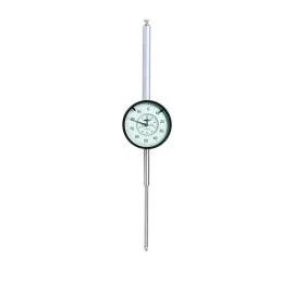 Insize 2309-100D Shockproof Long Stroke Dial Indicator, Graduation 0.01mm, Range 100mm, Flat Back