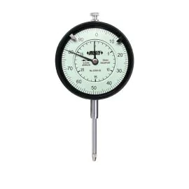 Insize 2309-30F Shockproof Long Stroke Dial Indicator, Graduation 0.01mm, Range 30mm, Flat Back