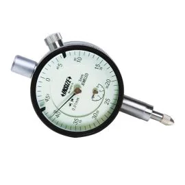 Insize 2311-3F Compact Dial Indicator, Graduation 0.01mm, Range 3mm, Flat Back
