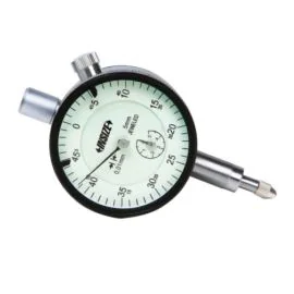 Insize 2311-5F Compact Dial Indicator, Graduation 0.01mm, Range 5mm, Flat Back