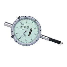 Insize 2324-10FA Waterproof Dial Indicator IP54, Graduation 0.01mm, Range 10mm, Flat Back