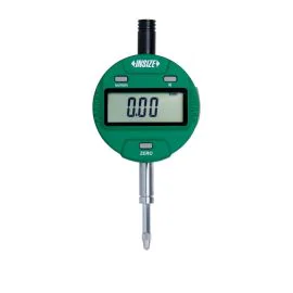 Insize 2501-10F Adjustable Coefficient Digital Indicator, Resolution 0.01mm/0.0005", Range 12.7mm/0.5", Flat Back