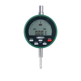 Insize 2503-101F High Precision Digital Indicator, Resolution 0.001mm/0.00005", Range 12.7mm/0.5", Flat Back