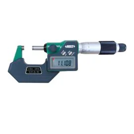 Insize 3101-25FA Digital Outside Micrometer (friction thimble, IP65), Range 0-25mm, Resolution 0.001mm