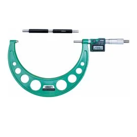 Insize 3108-200A Digital Outside Micrometer (Without Data Output), Range 175-200mm, Resolution 0.001mm