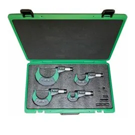 Insize 3109-1004A Digital Outside Micrometer Set, Range 0-100mm