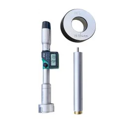 Insize 3127-50 Digital Three Points Internal Micrometer (With Setting Ring), Range 40-50mm, Resolution 0.001mm