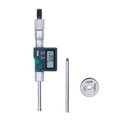 Insize 3127-8 Digital Three Points Internal Micrometer (With Setting Ring), Range 6-8mm, Resolution 0.001mm