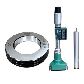 Insize 3127-88 Digital Three Points Internal Micrometer (With Setting Ring), Range 75-88mm, Resolution 0.001mm
