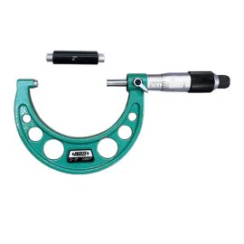 Insize 3203-3FA Outside Micrometer (friction thimble), Range 2-3", Graduation .0001"