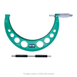 Insize 3203-9FA Outside Micrometer, Range 8-9", Graduation 0.0001"