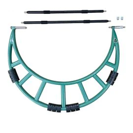 Insize 3205-700 Outside Micrometer with Extension Anvil Collar, Range 600-700mm, Graduation 0.01mm