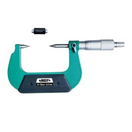 Insize 3230-50A Point Micrometer (30°), Range 25-50mm, Graduation 0.01mm