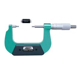Insize 3233-50A Spline Micrometer, Range 25-50mm, Graduation 0.01mm