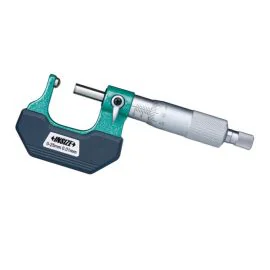 Insize 3260-25A Spherical Anvil Tube Micrometer (flat spindle tip), Range 0-25mm, Graduation 0.01mm