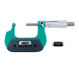 Insize 3260-50A Spherical Anvil Tube Micrometer (flat spindle tip), Range 25-50mm, Graduation 0.01mm