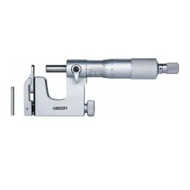 Insize 3262-25A Interchangeable Anvil Micrometer, Range 0-25mm, Graduation 0.01mm