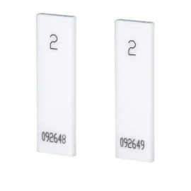 Insize 4111-2 Wear Block Set, 2.0mm, Ceramic, Grade 0, 2 Pieces