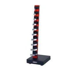 Insize 4160-10 Micrometer Inspection Gauge Block Set, for 0-25mm Micrometers, Grade 0