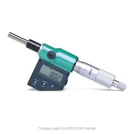 Insize 6354-25W Digital Micrometer Head, Range 0-25mm, Resolution 0.001mm