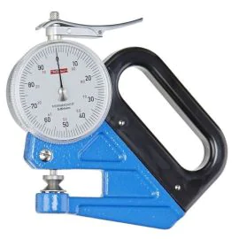 Käfer F 1101/30-0.1 Foil Dial Thickness Gauge, Reading 0.001mm, Range 0.1mm, Jaw Depth 30mm
