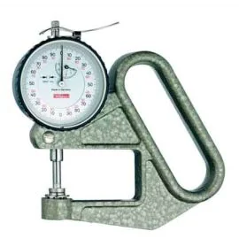 Käfer F 50 Dial Thickness Gauge, Reading 0.001mm, Range 5mm, Jaw Depth 50mm